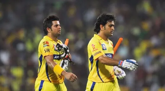 Suresh Raina MS Dhoni