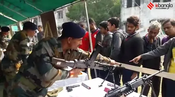 murshidabad Army organised camp in school