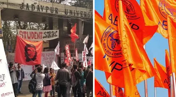 First ABVP candidate in Jadavpur University