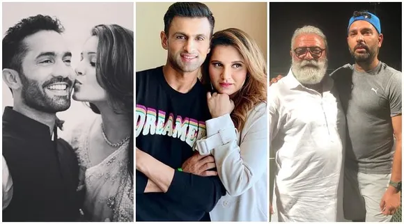 Cricketers and their wives