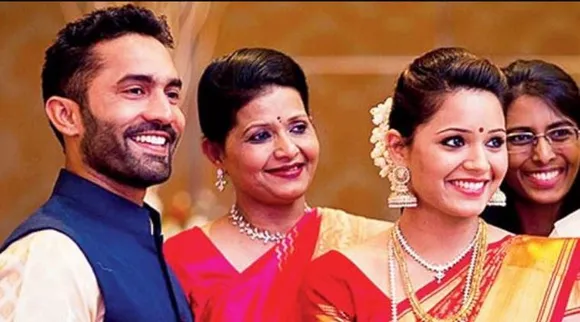 Dinesh Karthik, Dipika Pallikal and Susan Itticheria
