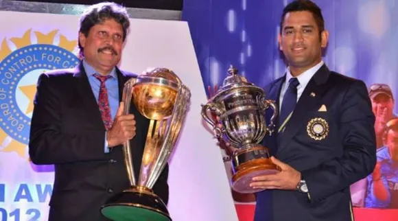 MS Dhoni and Kapil Dev