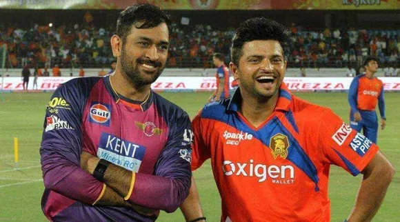 MS Dhoni and Suresh Raina