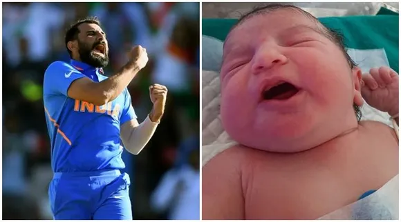 Mohammed Shami baby girl