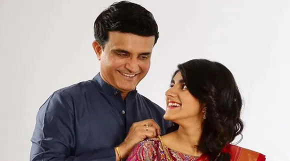 Sourav Ganguly Sana Ganguly