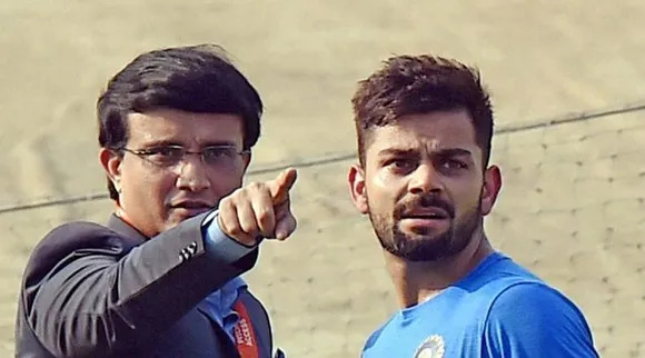 Virat Kohli Sourav Ganguly