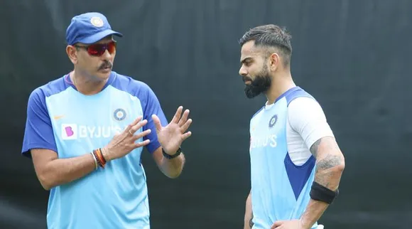Virat Kohli and Ravi Shastri