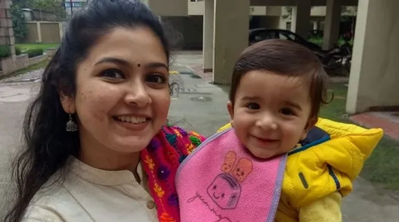 Actor couple Payel De Dwaipayan Das son Merak's photo album