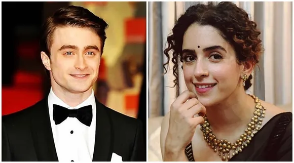 Harry Potter star Daniel Radcliffe wishes Sanya Malhotra on her birthday