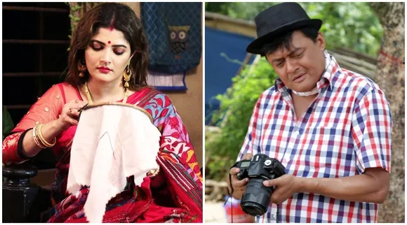 Srabanti Chatterjee Saswata Chatterjee paired in Chobiyal to be released soon
