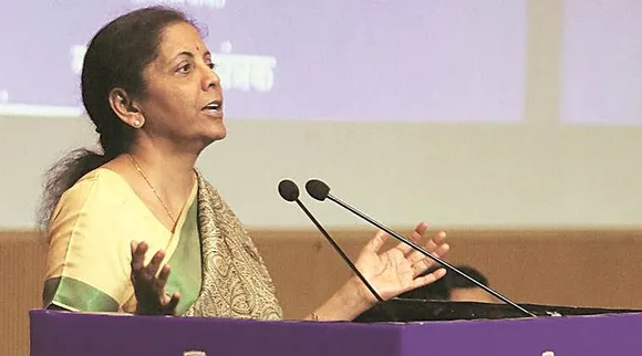 Finance Minister Nirmala Sitharaman