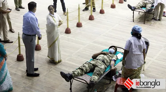 kolkata police coronavirus blood donation