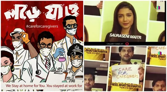 TV and Film actors express solidarity to COVID-19 warriors in Bengali version of Bella Ciao composed by Akash and Amlaan