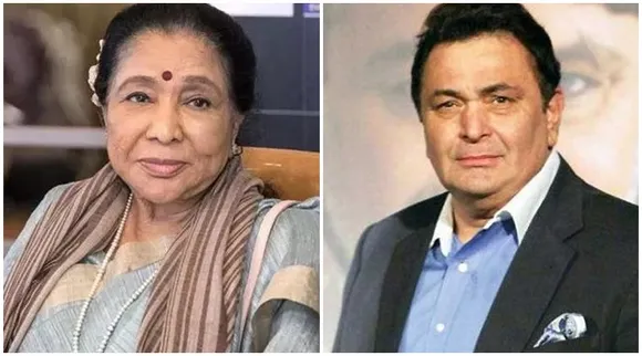 Asha Bhonsle felt like she lost a child legend said on Rishi Kapoor's demise