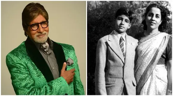 Amitabh Bachchan shares rare pictures of his mother Teji Bachchan