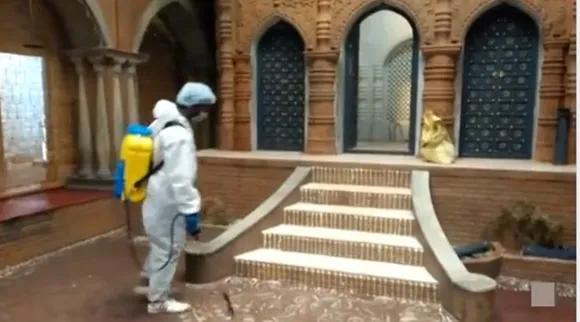 Star Jalsha serial Kopal Kundola shooting floor disinfected video shared by RCP