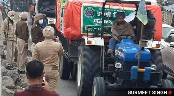 farmers protest in delhi, দিল্লিতে কৃষক বিক্ষোভ