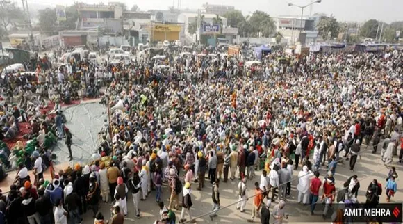 farmers protest, কৃষক