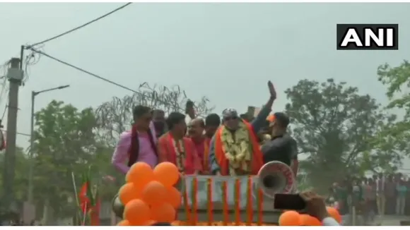 Mithun Chakraborty, Poll Campiagn, Road Show, BJP