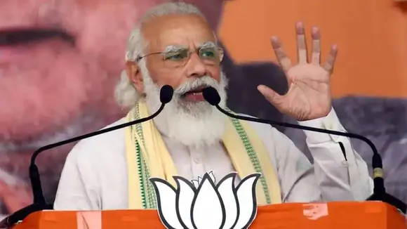 pm narendra modi tweet for bengal poll 2021