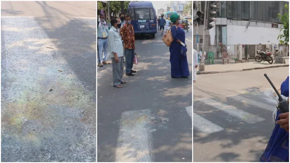 Bombing on polling day in Kolkata