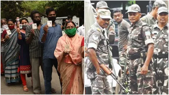 West bengal poll 2021 8th phase voting constituency central force