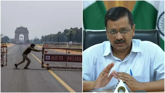 delgi lockdown kejriwal