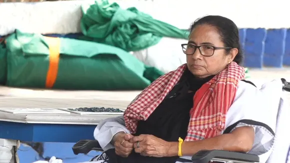 mamata dharna withdraw west bengal election 2021