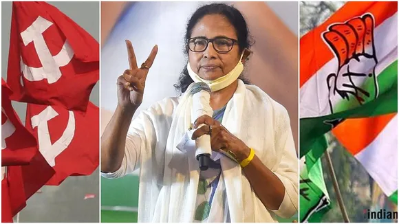 mamata on left congress zero
