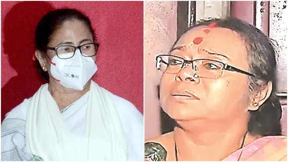sonali guha meets mamata banerjee