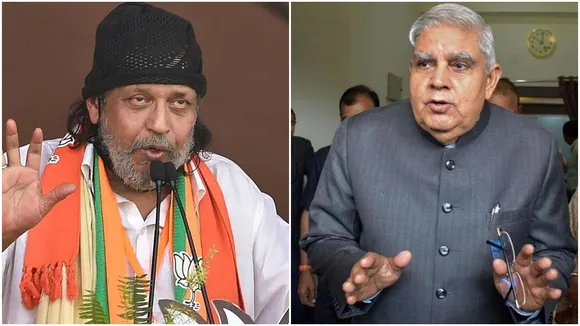 mithun chakrabarty governor jagdeep dhankhar meet