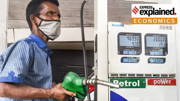 Petrol and Diesel price hike in bengal 23 october 2021