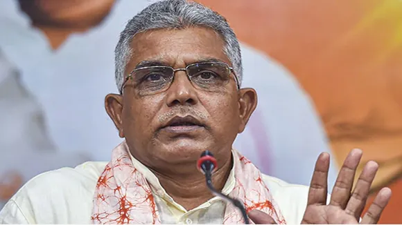 Dilip Ghosh criticise west bengal govt regarding trade conference