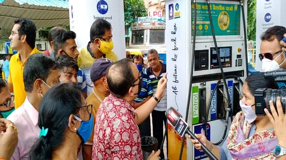 Kunal Ghosh, Petrol Price in Kolkata, TMC
