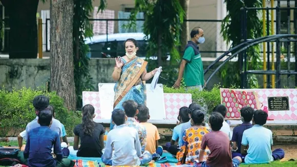 Ahmedabad School, Corona, Park