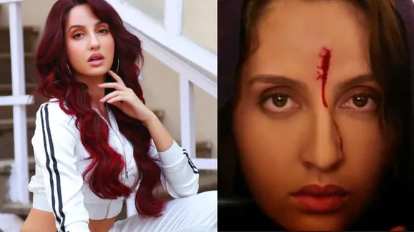 Nora Fatehi, Bhuj: The Pride of India, bollywood, Bhuj: The Pride of India BTS, নোরা ফতেহি