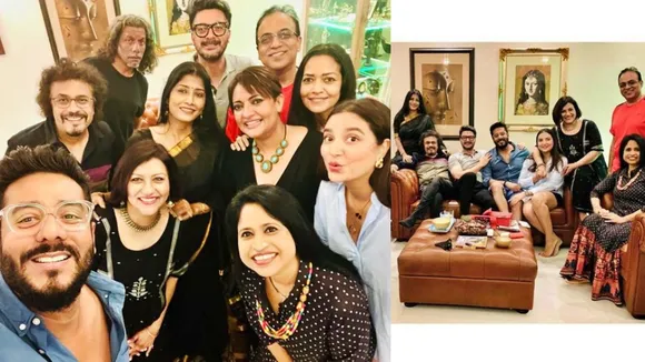 Raj Chakraborty, Subhashree Ganguly, Arindam Sil, Jisshu Sengupta, টলিউড তারকাদের আড্ডা, রাজ-শুভশ্রী, যিশু-নীলাঞ্জনা, bengali news today