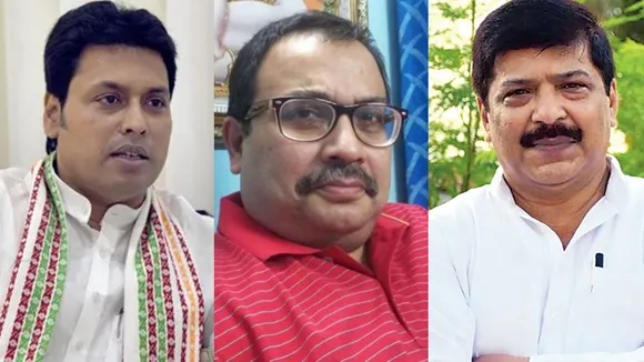 kunal ghosh tweet on tripura bjps biplab dev sudip barman clash