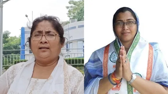 Two TMC lady MPs car attacked in Tripura
