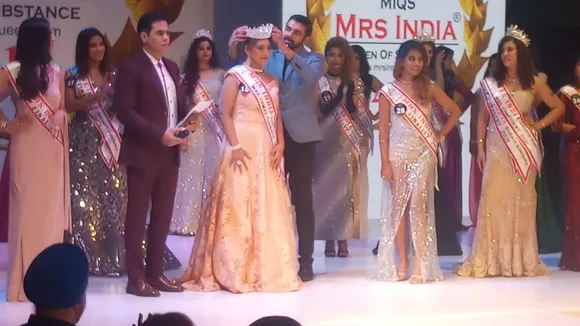 Pamela Paul Das won mrs India in terms of beauty