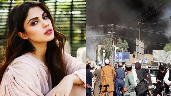 Rhea Chakraborty, Rhea Chakraborty on Afghan women, Afghanistan, রিয়া চক্রবর্তী, আফগানিস্তান, bollywood, bengali news today