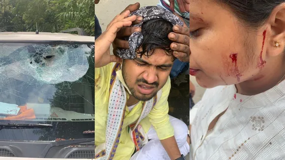 tripura tmc leaders attack accused bjp