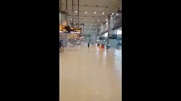 Delhi airport waterlogged amid heavy rains in national capital