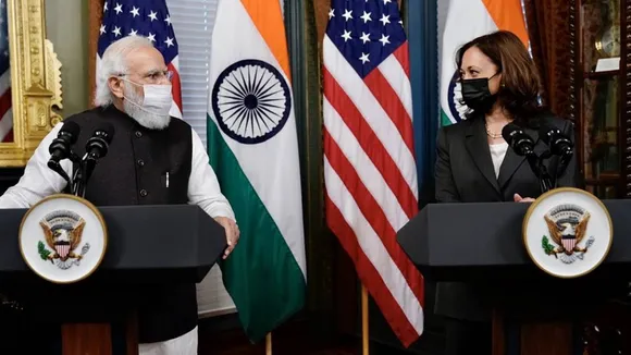 PM Modi, Kamala Harris