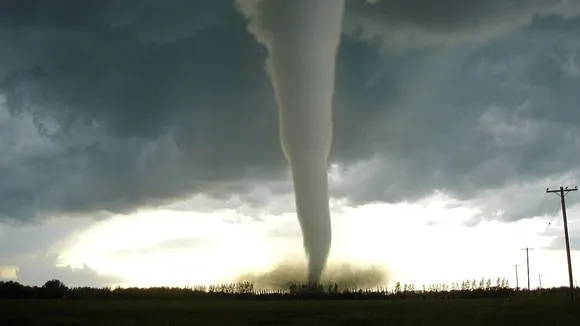 Tornado at Sagar Island