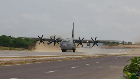 Mock Landing, IAF, NHAI