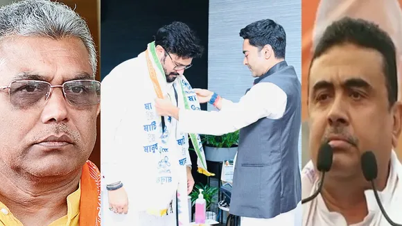 bjp on Babul supriyos tmc joining