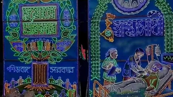 demand for work has increased light artists of Chandannagar are getting relief