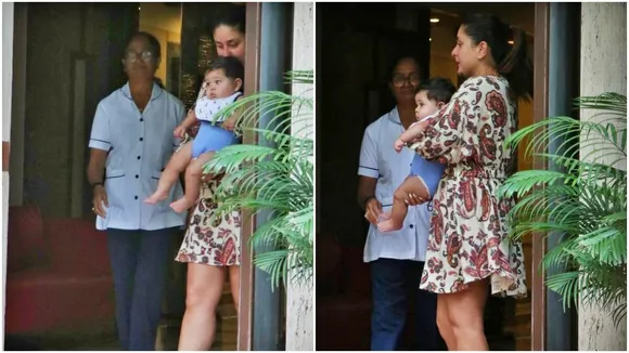 kareena kapoor khan, Jeh ali Khan, mom-son, Bollywood, করিনা কাপুর খান, জেহ, bengali news today