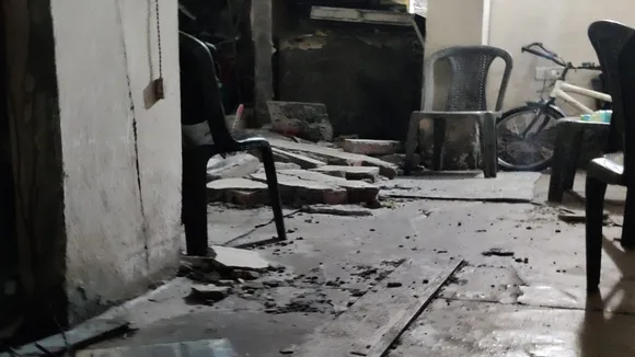 Blast at kareya's ahiripukur area,four are injured, police investigates the matter